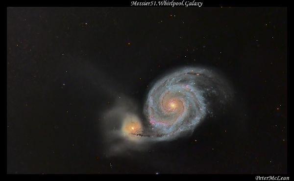 The Whirlpool Galaxy, Messier 51